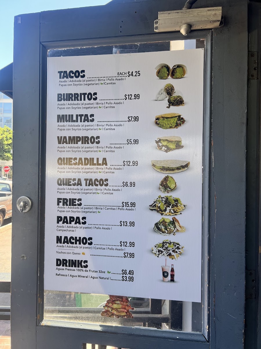 CLOSED - Tacos el Cabron Menu - Image 4