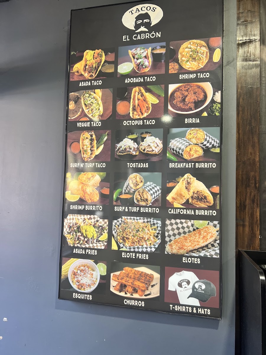 CLOSED - Tacos el Cabron Menu - Image 6